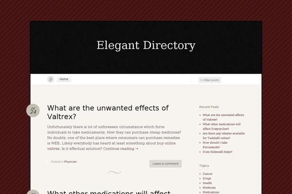 Site using Home plugin