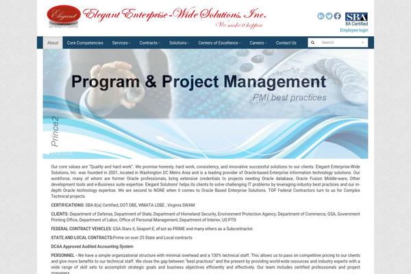 Wordpress Bootstrap Master theme site design template sample