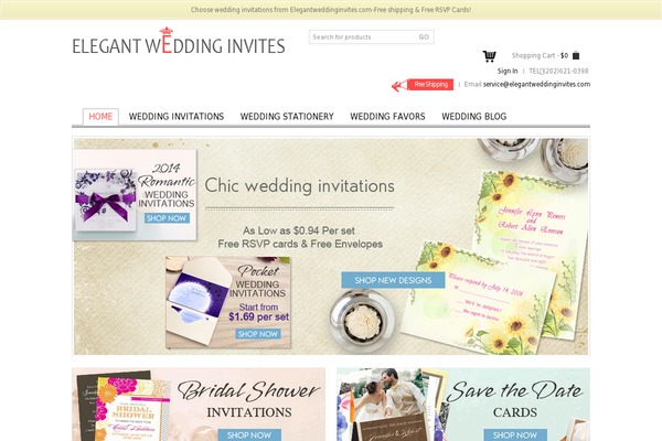 Blanco website example screenshot