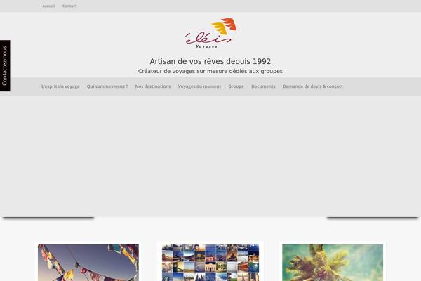 Site using WP Contact Slider plugin