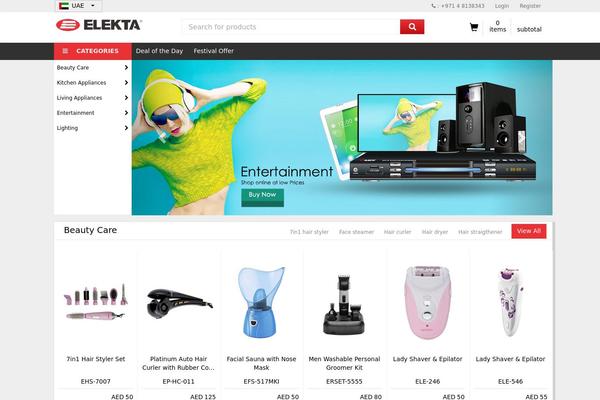 BuyShop theme site design template sample