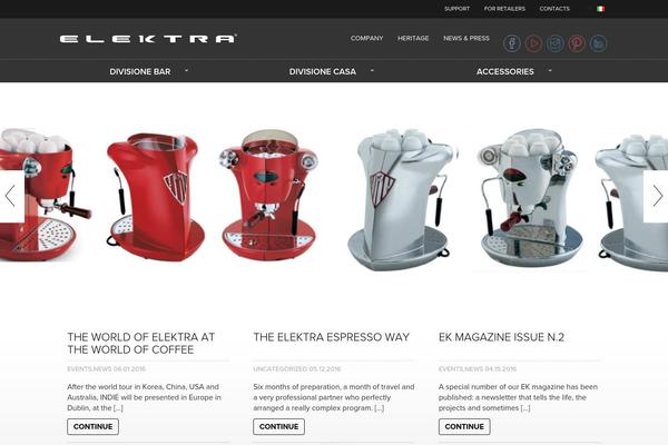 elektra-deutschland.de site used Elektra