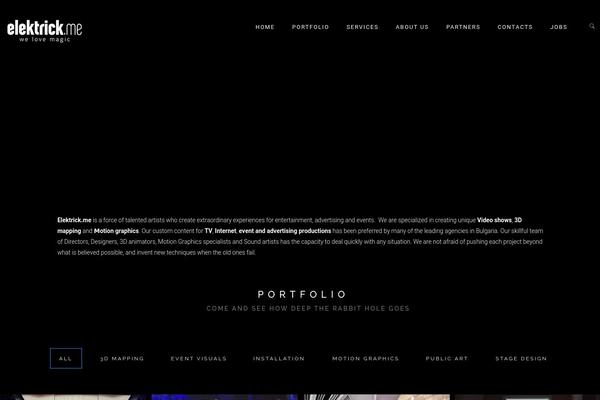 Site using Portfolio_builder plugin