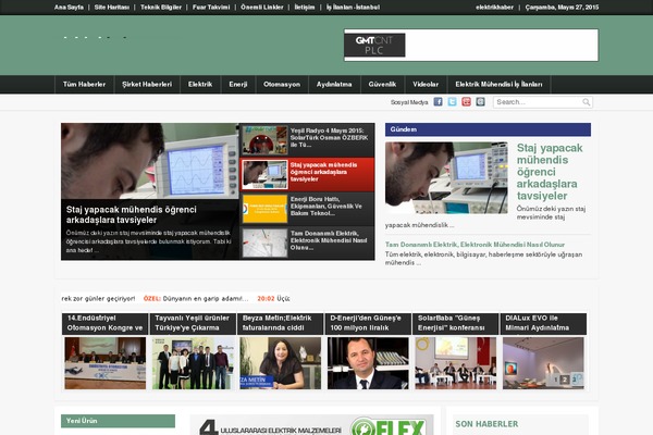 Site using Widget Post Slider plugin