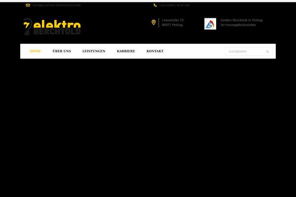 Tanj theme site design template sample