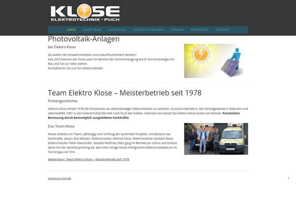 Fruitful theme site design template sample