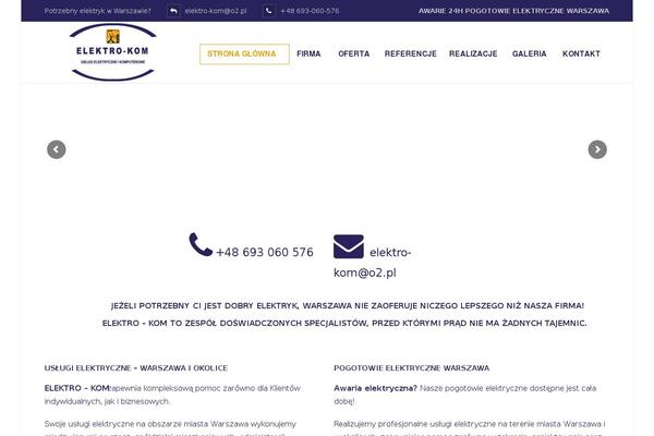 Cosine theme site design template sample