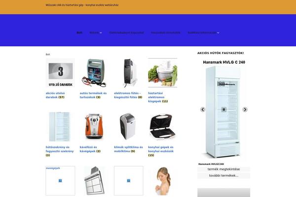 Make theme site design template sample