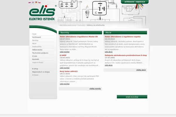elektroistenik.sk site used Elis