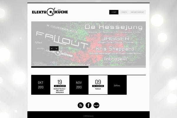 Eventure theme site design template sample