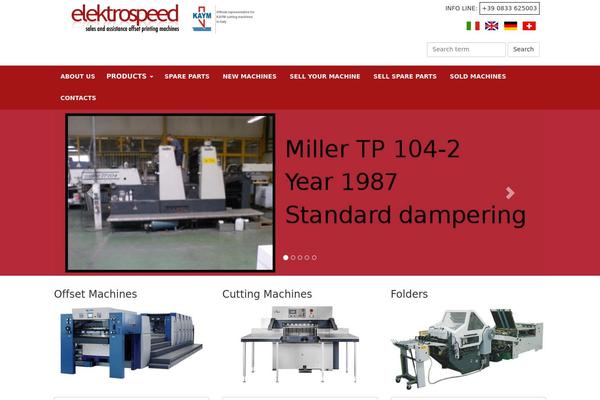 elektrospeed.com site used Elektrospeed_theme