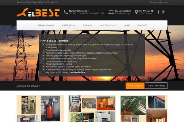 elektrykkrakow.com site used BuildPress
