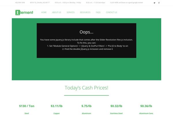 Ecology theme site design template sample