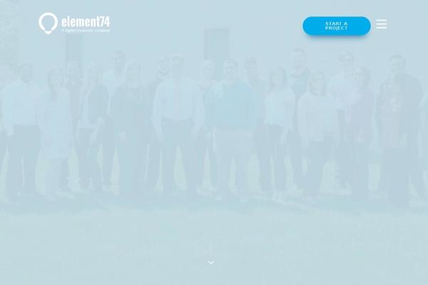 element74.com site used Element74