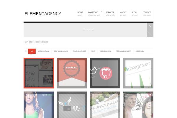 Rime theme site design template sample