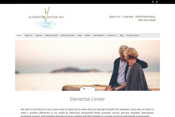 Tempera theme site design template sample
