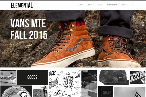 Iss theme site design template sample