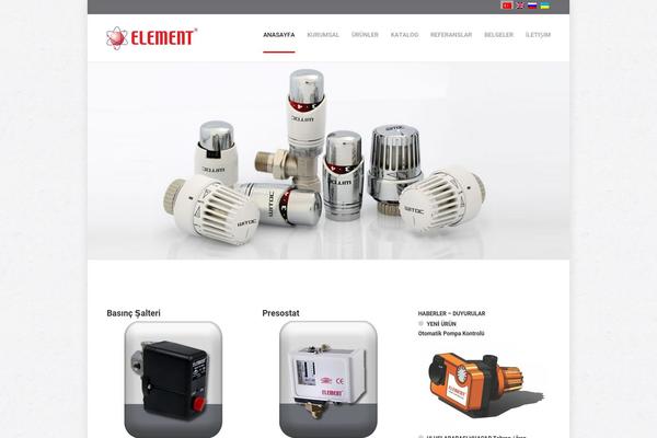 Olympus theme site design template sample
