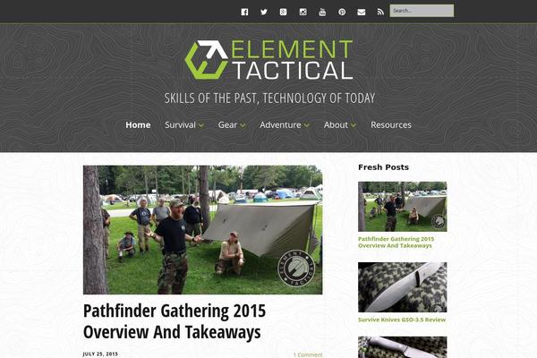 Make theme site design template sample