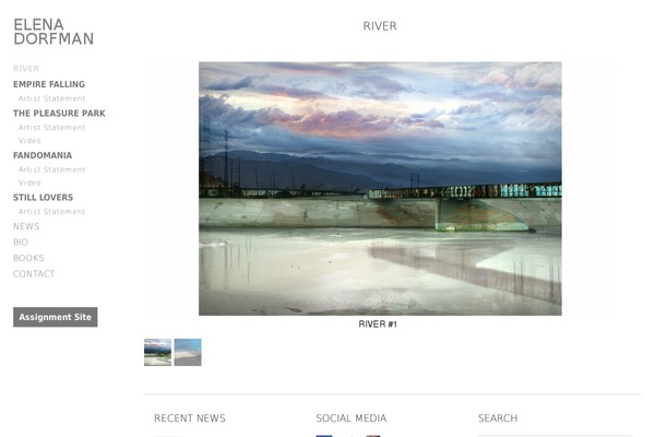 Chromatic theme site design template sample