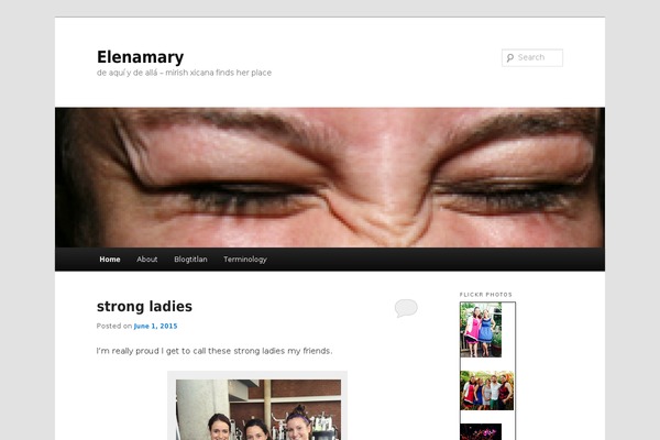 Twenty Eleven theme site design template sample