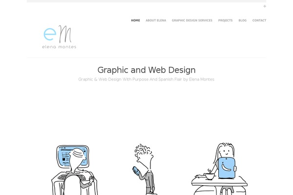 Slate theme site design template sample