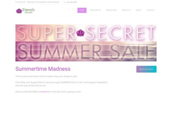 Wp Flexishop theme site design template sample