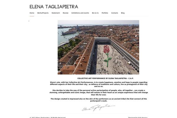 Imbalance theme site design template sample