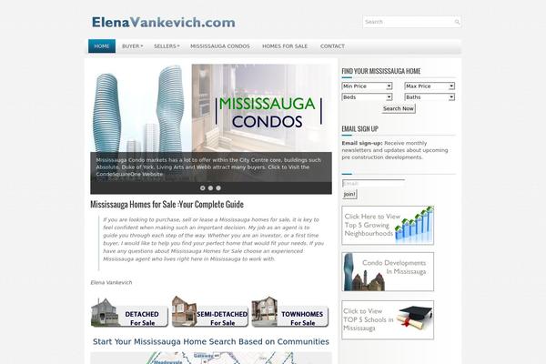 Profinance theme site design template sample