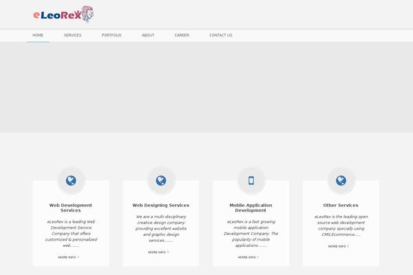 Circles theme site design template sample