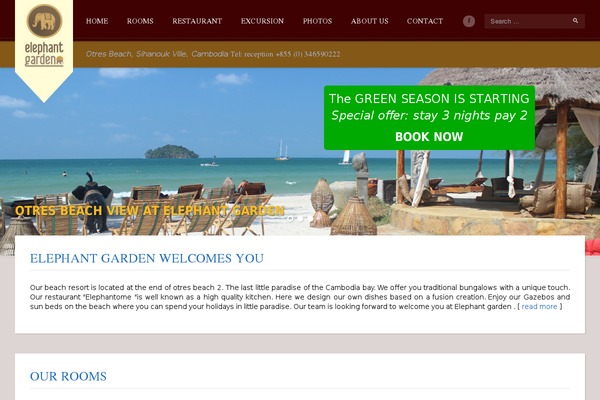 Anchor theme site design template sample