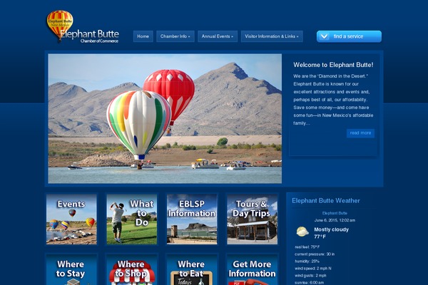 Ephoto theme site design template sample