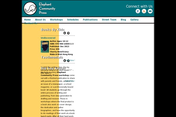 Ecp theme site design template sample