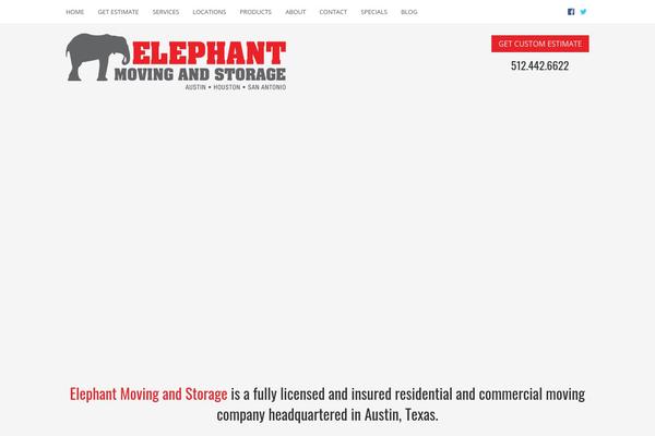 Flatline theme site design template sample