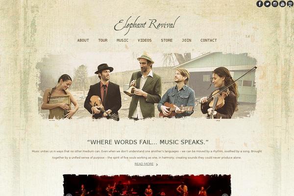 Promenade theme site design template sample
