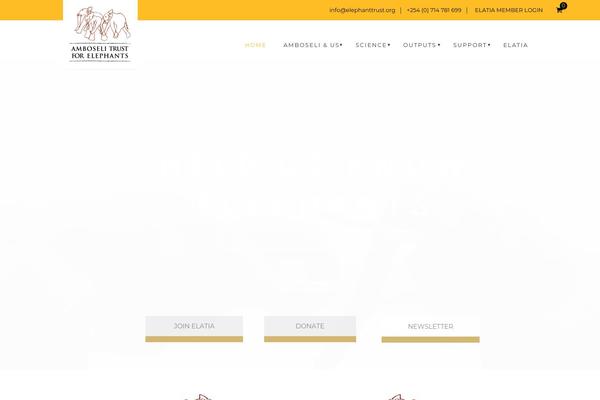 Jupiter Child theme site design template sample