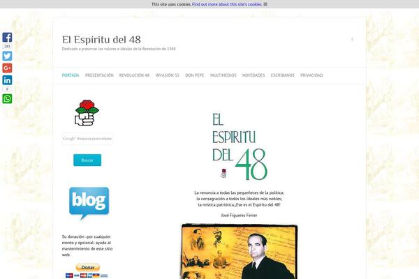Site using Alligator Popup plugin