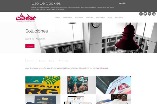 GridStack theme site design template sample