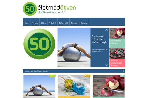 FlyingNews theme site design template sample