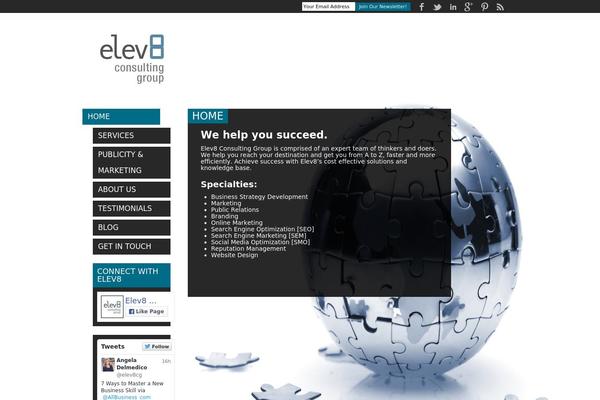 Foxy theme site design template sample
