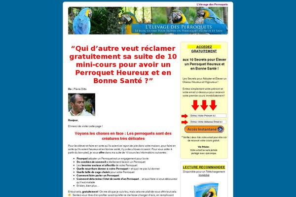 Site using OptinPop plugin