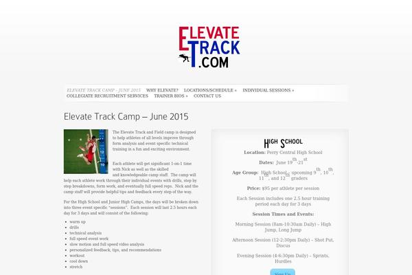 SimplePress theme site design template sample