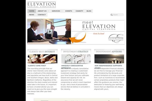 PageLines theme site design template sample