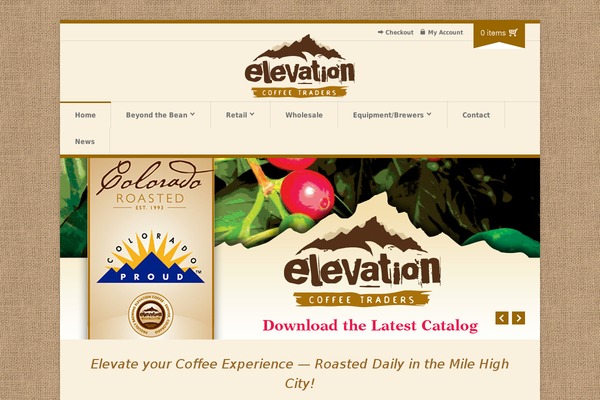 Organic Shop theme site design template sample