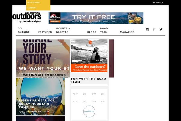 Site using Td-newsletter plugin