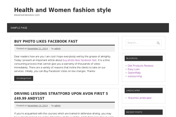 zeeDynamic theme site design template sample