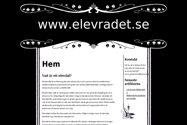 elevradet.se site used Beardsley