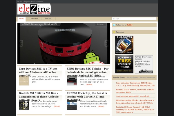 elezine.com site used Magasin-uno-reloaded