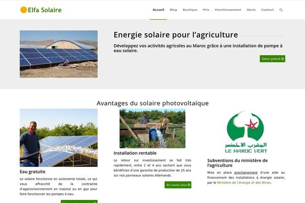 elfa-solaire.com site used Elfa