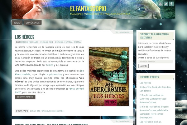 Parabola theme site design template sample